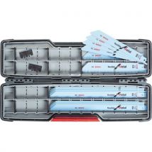 Bosch 1 Coffret Scie Sabre 20p -top Seller Metal