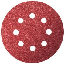 Bosch - 30 Feuille abrasive C430, pack de 6 125 mm, 60; 120; 240