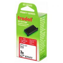 Lot de 3 - Recharges Noires Pour Mobile Plaque:38x14mm