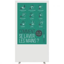 Cloison D'information Laver Mains L.94 Cm
