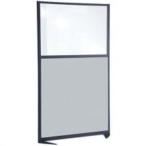 Cloison De Sép Acous Sur All. 1500x1000 Mm Gris + Tab Blanc