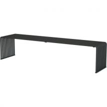 Banc Plat En Acier Inoxydable - Gris