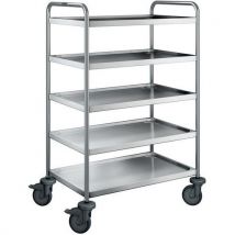 Chariot De Service Sw 8 X 5-5 Avec Roues Plastique