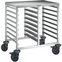 Chariot À Glissières Roues En Plastique 2 Parties Rwra 852