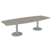 Table De Réunion Tonneau L.280 Béton
