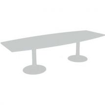 Table De Réunion Tonneau L.280 Blanc