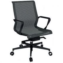 Fauteuil Bas Dinamica En Résille Noir