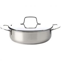 Sauteuse Inox 24 Cm + Couvercle - Maestro-beka Line