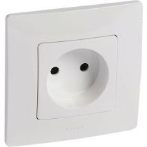 Prise 2p 16a Borne À Vis Complet Avec Une Finition Pure