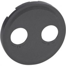 Prise Tv Finition Graphite À 7 Mm De Profondeur