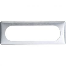 Plaque Céliane 6 À 8 Modules Finition Aluminium Anodisé