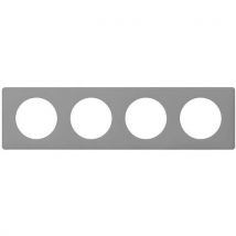 Plaque Laqué À Quatre Postes D'inserts Interrupteurs