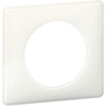 Lot de 10 - Plaque D'appareillage Blanc Pour Mécanisme À Un Poste
