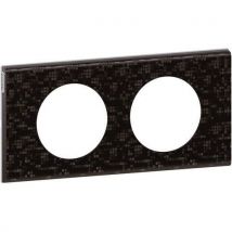 Plaque Celiane 2 Postes Cuir Pixel