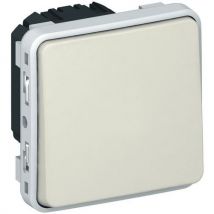 Lot de 5 - Poussoir Inverseur Plexo Blanc