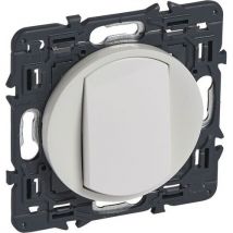 Lot de 10 - Poussoir Inverseur Complet Blanc