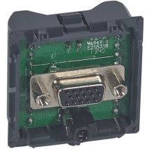 Prise Vidéo Hd 15 Femelle Et Audio Jack 3.5 Mm À Connecter