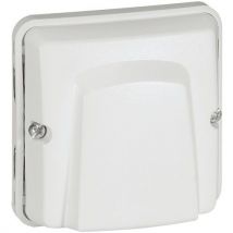 Sortie De Câbles Avec Serre-câble Plexo Blanc Antimicrobien