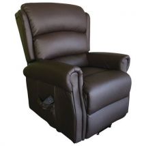 Fauteuil Renaissance 1 Moteur Simili Chocolat