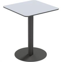 Table D'extérieur Cross Carrée 60x60cm H75cm - Plateau Gris