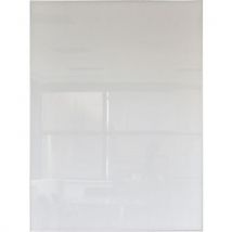 Tableau Blanc Magnétique Verre Avec Cadre Pure White 60x90