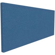 Ecran Acoustique H50xl120cm Bleu/pince Blanche