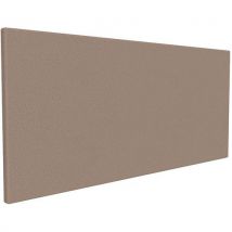 Ecran Acoustique H70xl140cm Beige/pince Aluminium