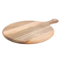 Planche À Servir Ronde En Acacia 455x33x18 Cm
