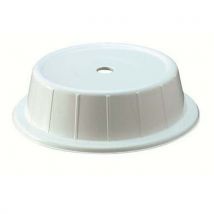 Couvre-assiette En Polypropylène Ø25/27 Cm Blanc