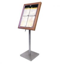 Présentoir Led En Bois 70x35x6 Cm - Classic
