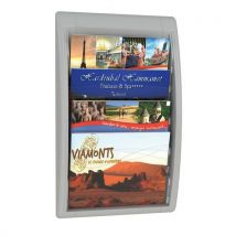 Présentoir Mural Quick-fit - 24x32 - Argent