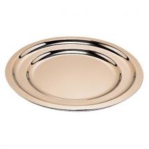 Plat Rond En Inox 34 Cm- Uni-lèger