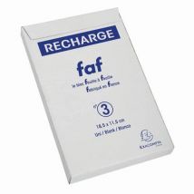 Recharges Faf 185x115cm N.3 Uni-blanc