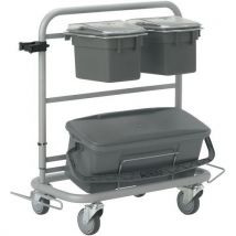 Slimliner Chariot De Nettoyage 40 Cm Grise