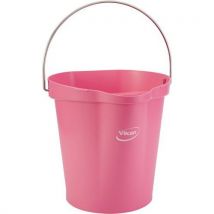 Seau Gradué Bec Verseur 12 L Rose