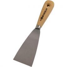 Mondelin - Couteau à reboucher acier manche bois - 8cm - Lame Acier - Outillage spécialisé