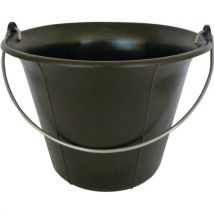 Seau En Plastique Noir - 11l - Anse 63mm