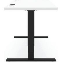 Bureau Premium Réglable Elements Solid 1600 - Noir
