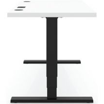 Bureau Premium Réglable Elements Solid 1800 - Noir