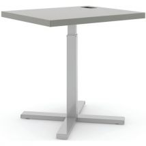 Bureau Premium Réglable Elements Solid 800 - Argent