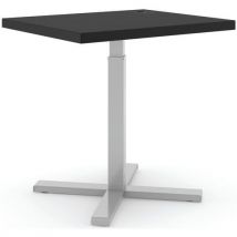 Bureau Premium Réglable Elements Solid 800 - Noir - Argent