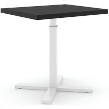 Bureau Premium Réglable Elements Solid 800 - Noir - Blanc