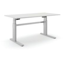 Bureau Réglable Aluforce Pro 250 M - 160x80cm - Gris