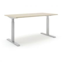 Bureau Réglable Steelforce Pro 370 Sls 180cm - Argent Chêne
