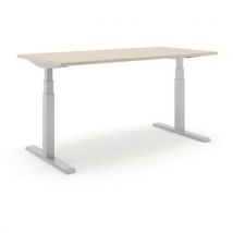 Bureau Réglable Steelforce Pro 470 Sls 160cm - Argent Chêne