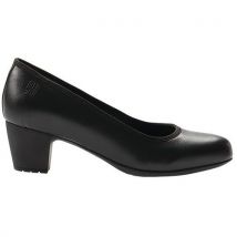 Escarpin De Service Noir En Microfibre Pointure 38 - Femme