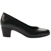 Escarpin De Service Noir En Microfibre Pointure 41 - Femme