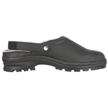 Sabot De Sécurité Grande Pointure En Microfibre Noire T50