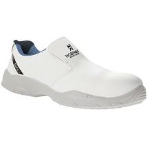 Mocassin De Sécurité Haut De Gamme Brice Plus Blanc T41