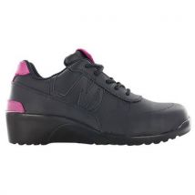 Chaussure De Sécurité Femme En Cuir Noir Pointure 38